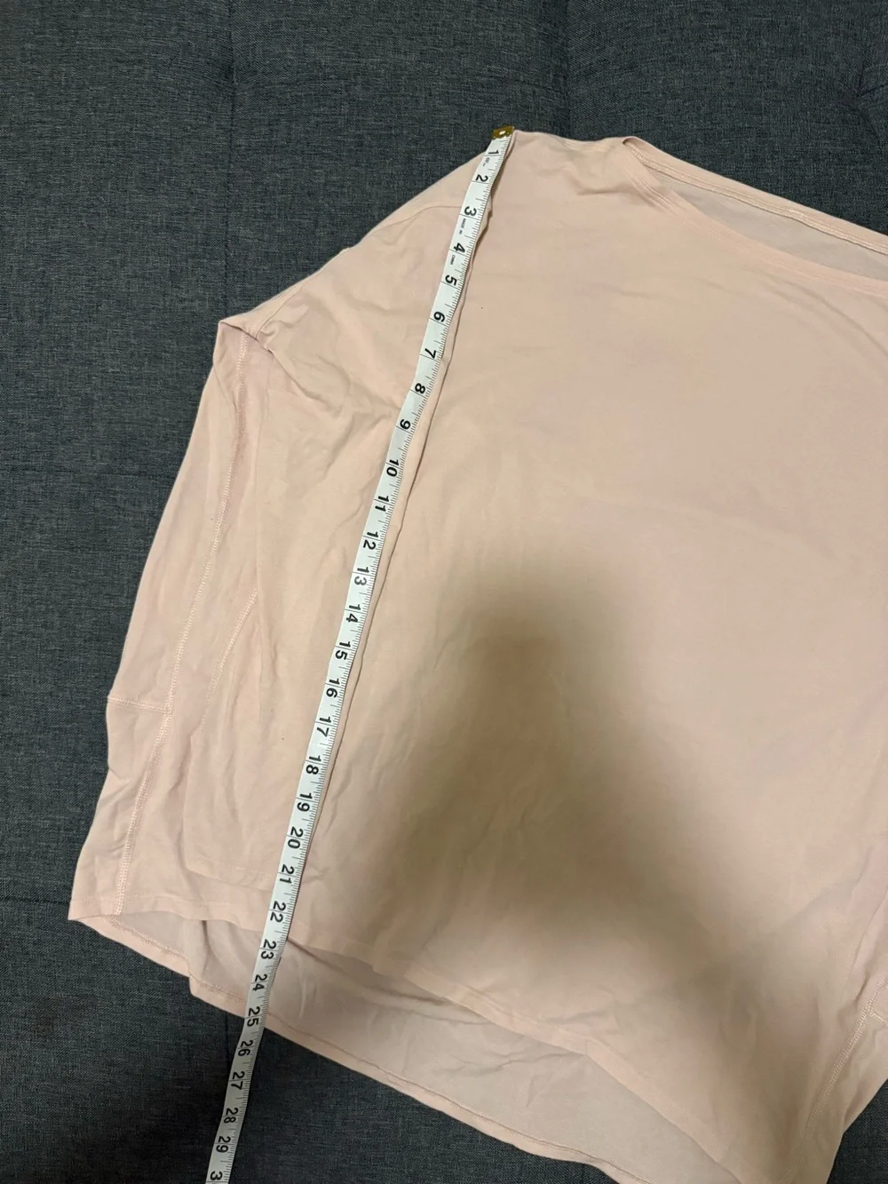 lululemon athletica Pale Pink Long Sleeve Top
